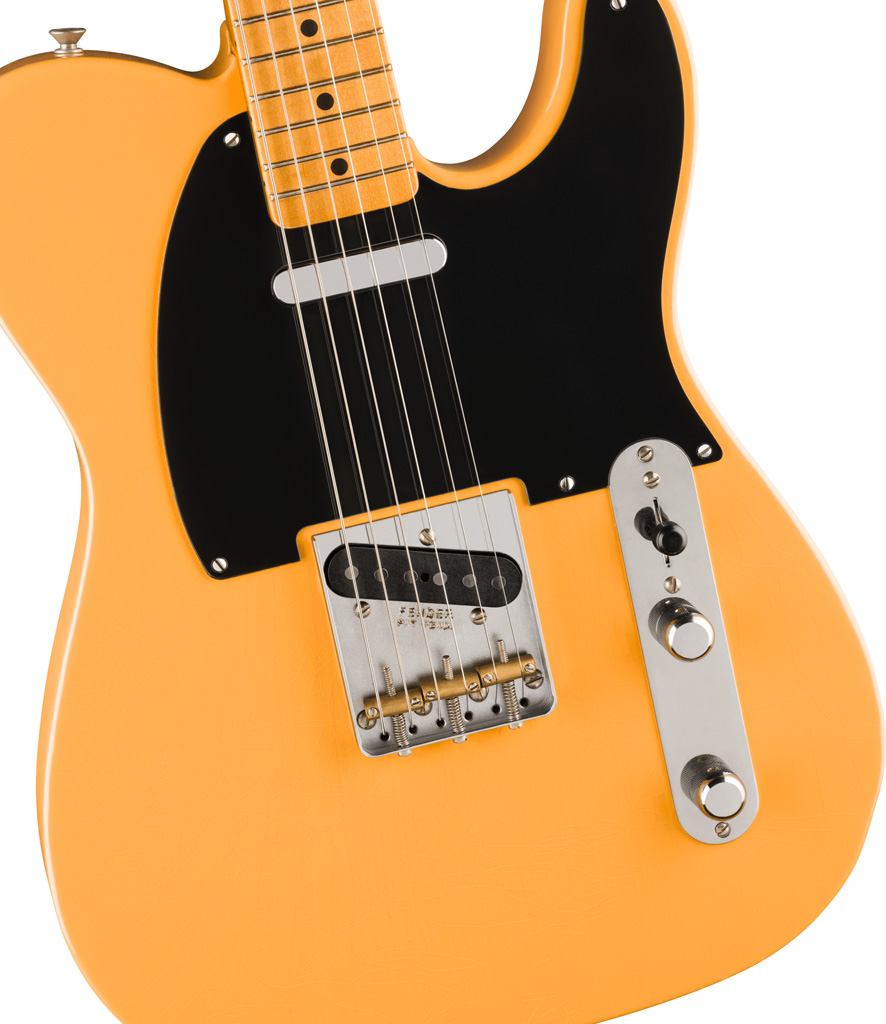 75th Anniversary Vintera® Road Worn® 1951 Telecaster®, Maple Fingerboard, Butterscotch Blonde - Image 3