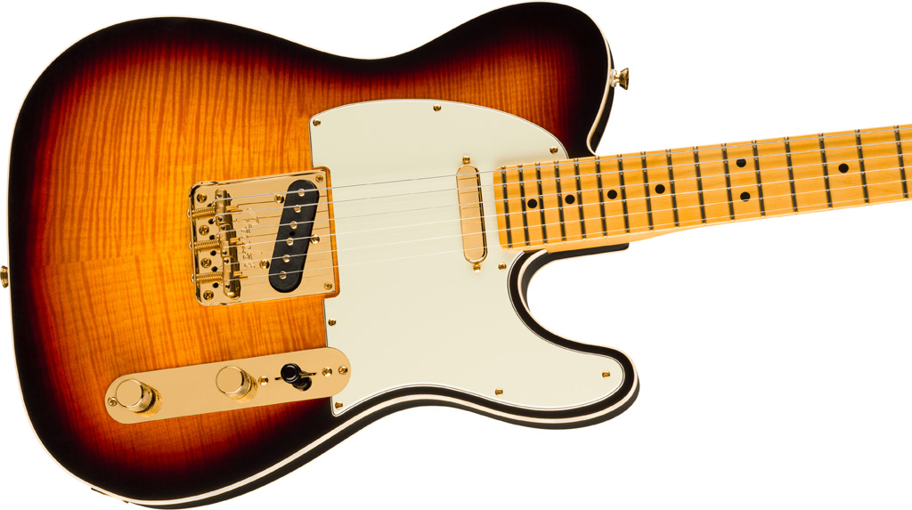 75th Anniversary American Professional Custom Telecaster®, Maple Fingerboard, 2-Color Sunburst - Image 4
