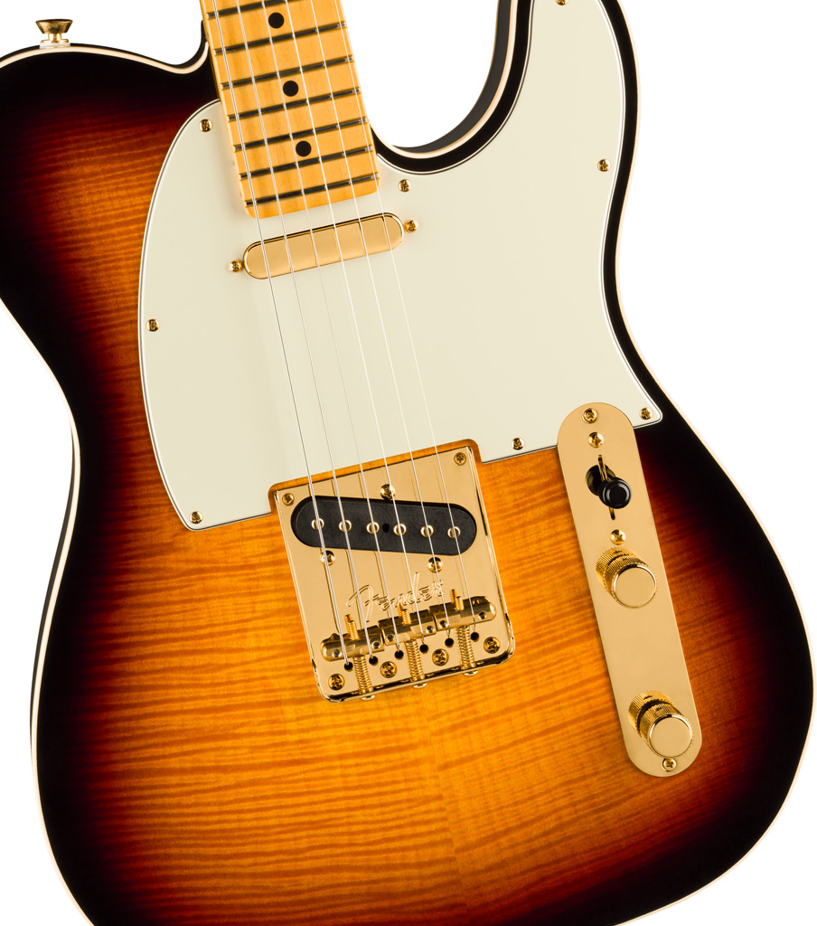 75th Anniversary American Professional Custom Telecaster®, Maple Fingerboard, 2-Color Sunburst - Image 3