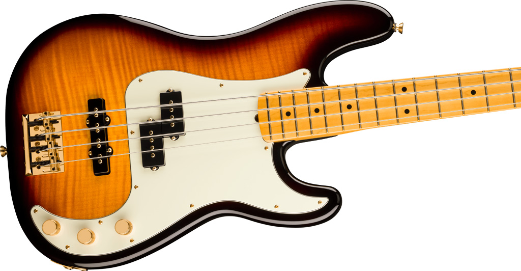 75th Anniversary American Professional PJ Bass®, Rosewood Fingerboard, 2-Color Sunburst - Image 4