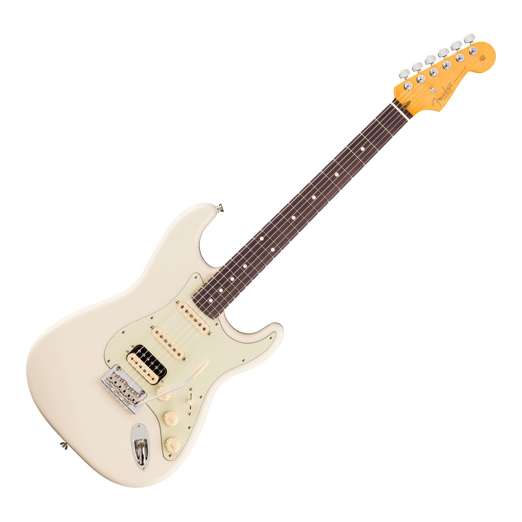 American Professional Stratocaster® HSS Rosewood Fingerboard - Olympic White - Image 2