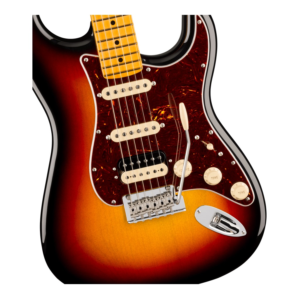 American Professional Stratocaster® HSS Maple Fingerboard - 3-Color Sunburst - Image 4
