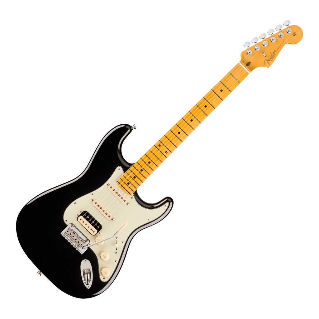 American Professional Stratocaster® HSS Maple Fingerboard - Black - Image 2
