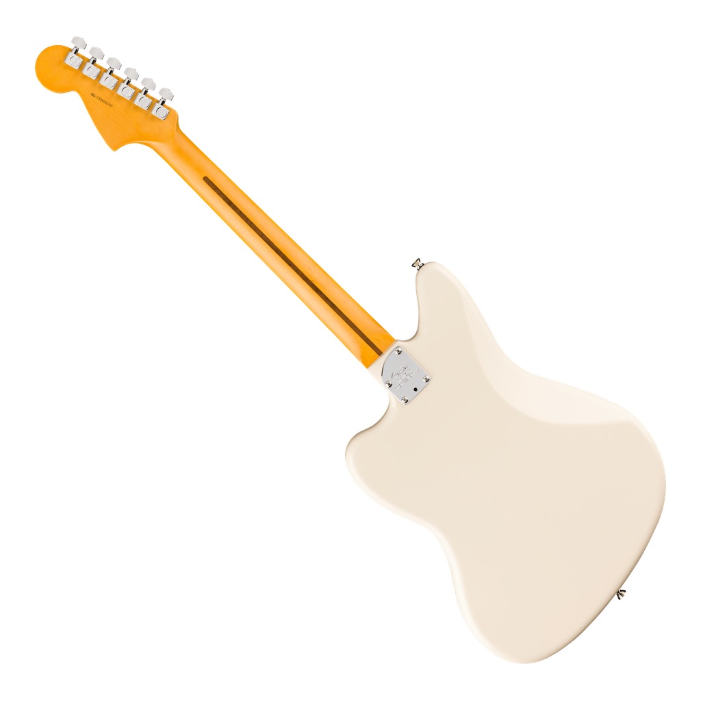 American Professional Jaguar® Rosewood Fingerboard - Olympic White - Image 3
