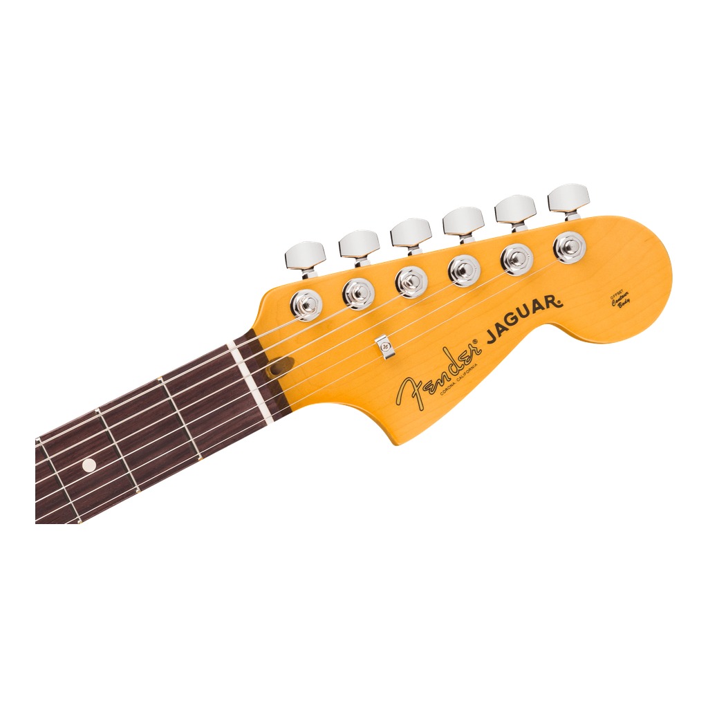 American Professional Jaguar® Rosewood Fingerboard - Olympic White - Image 6