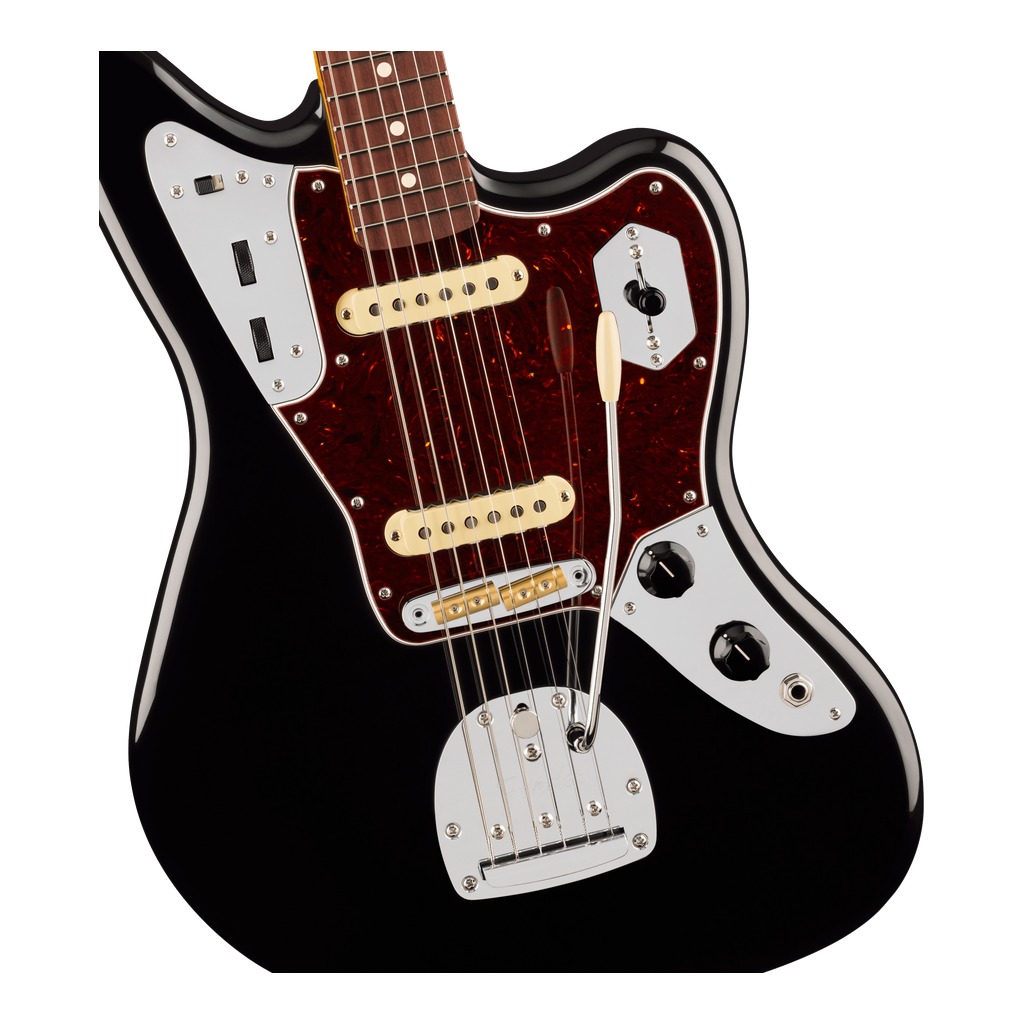 American Professional Jaguar® Rosewood Fingerboard - Black - Image 4