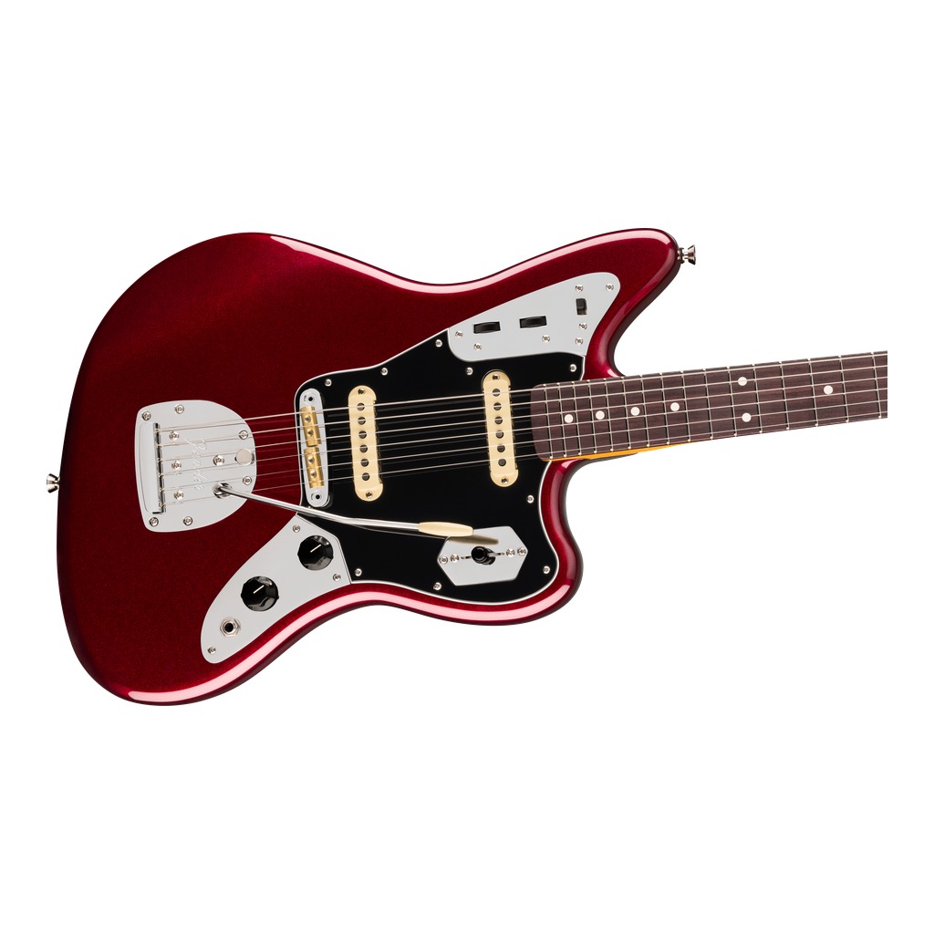 American Professional Jaguar® Rosewood Fingerboard - Oxblood - Image 5