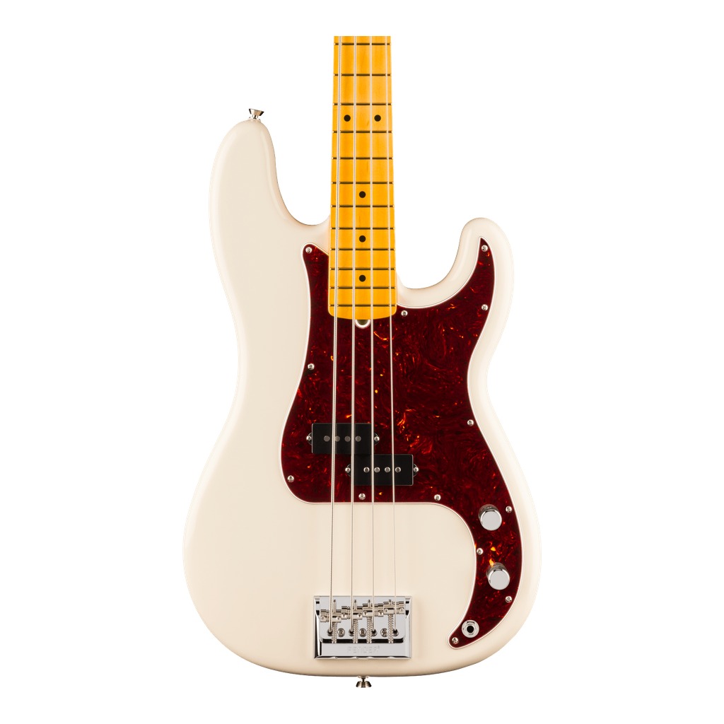 American Professional Precision Bass® Maple Fingerboard - Olympic White