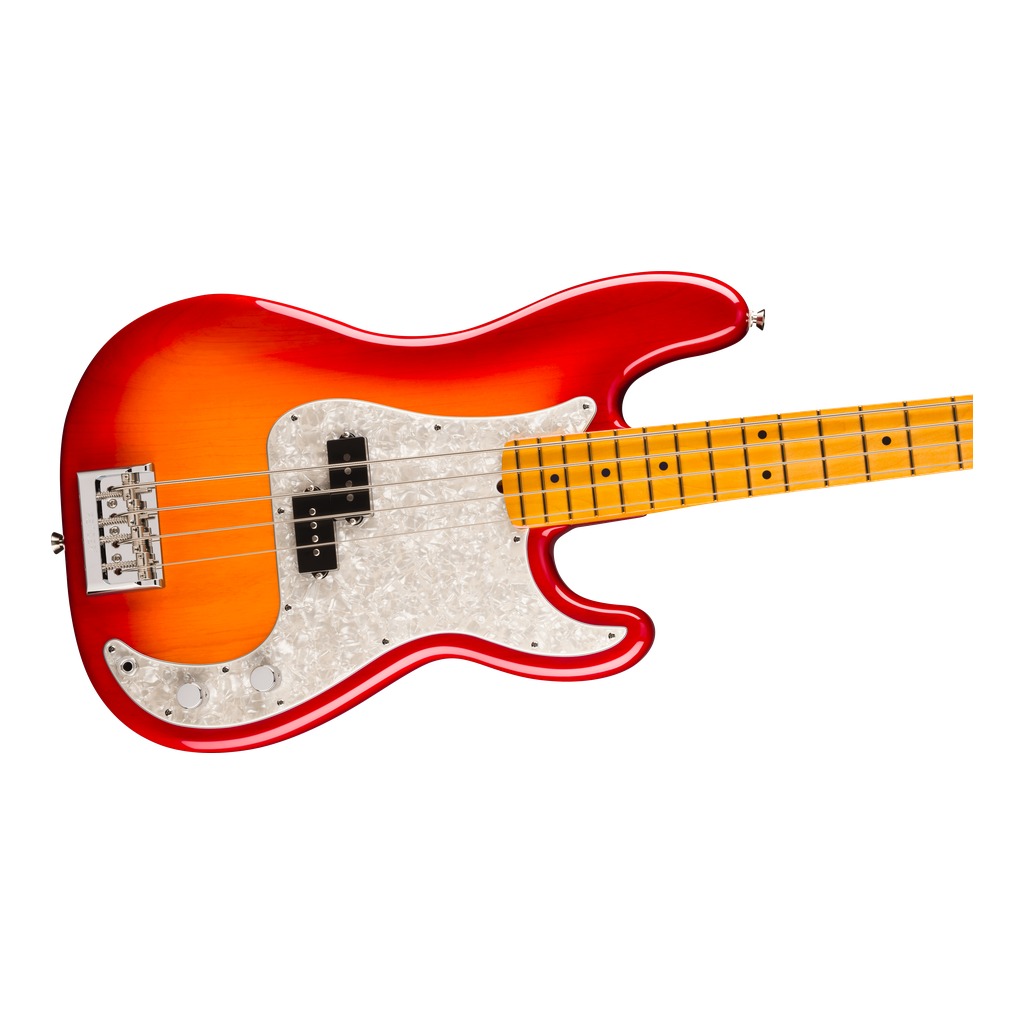 American Professional Precision Bass® Maple Fingerboard - Aged Cherry Burst - Image 5