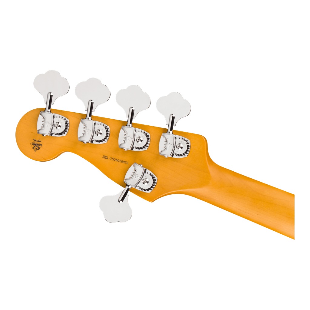 American Professional Precision Bass® V Rosewood Fingerboard - Olympic White - Image 7