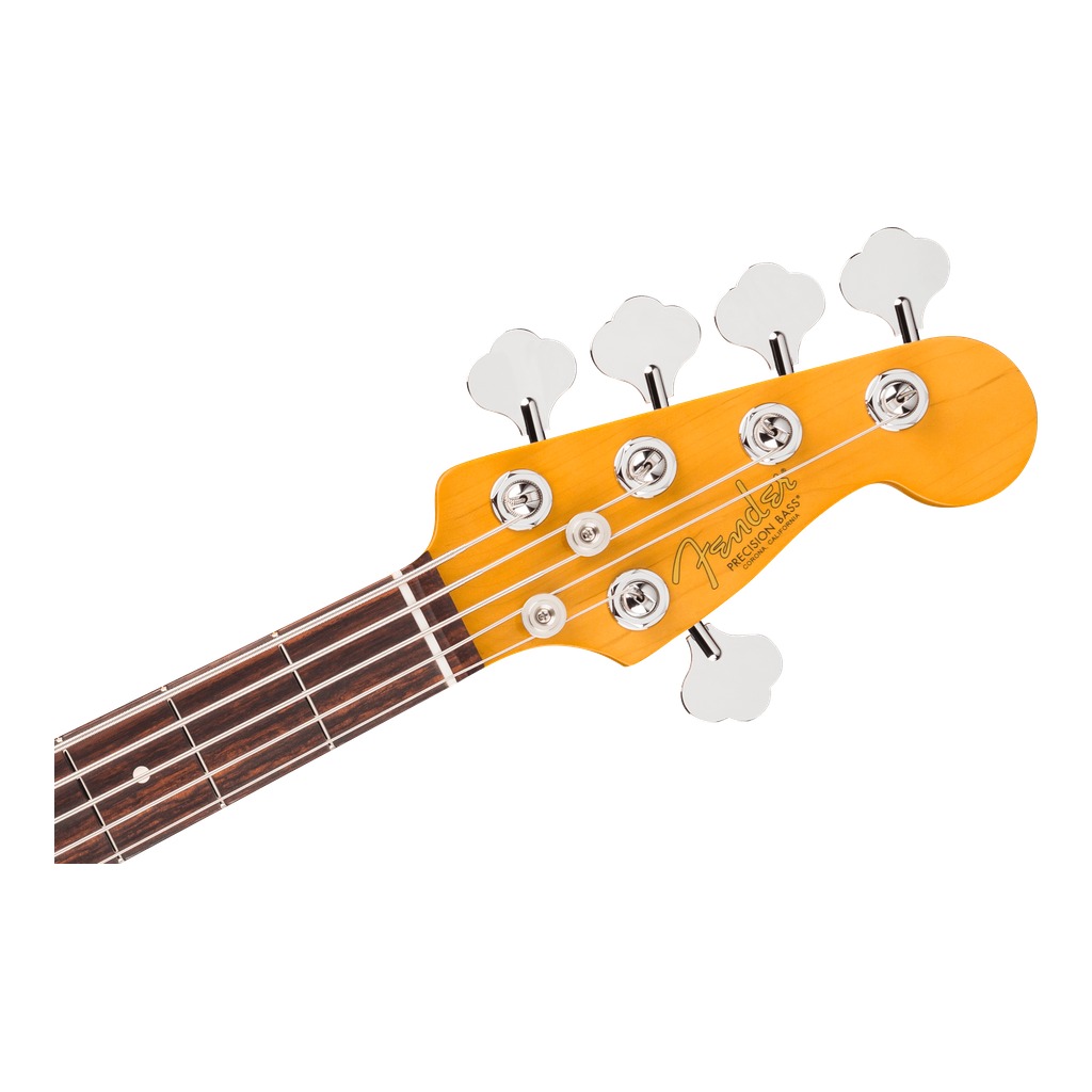 American Professional Precision Bass® V Rosewood Fingerboard - Olympic White - Image 6