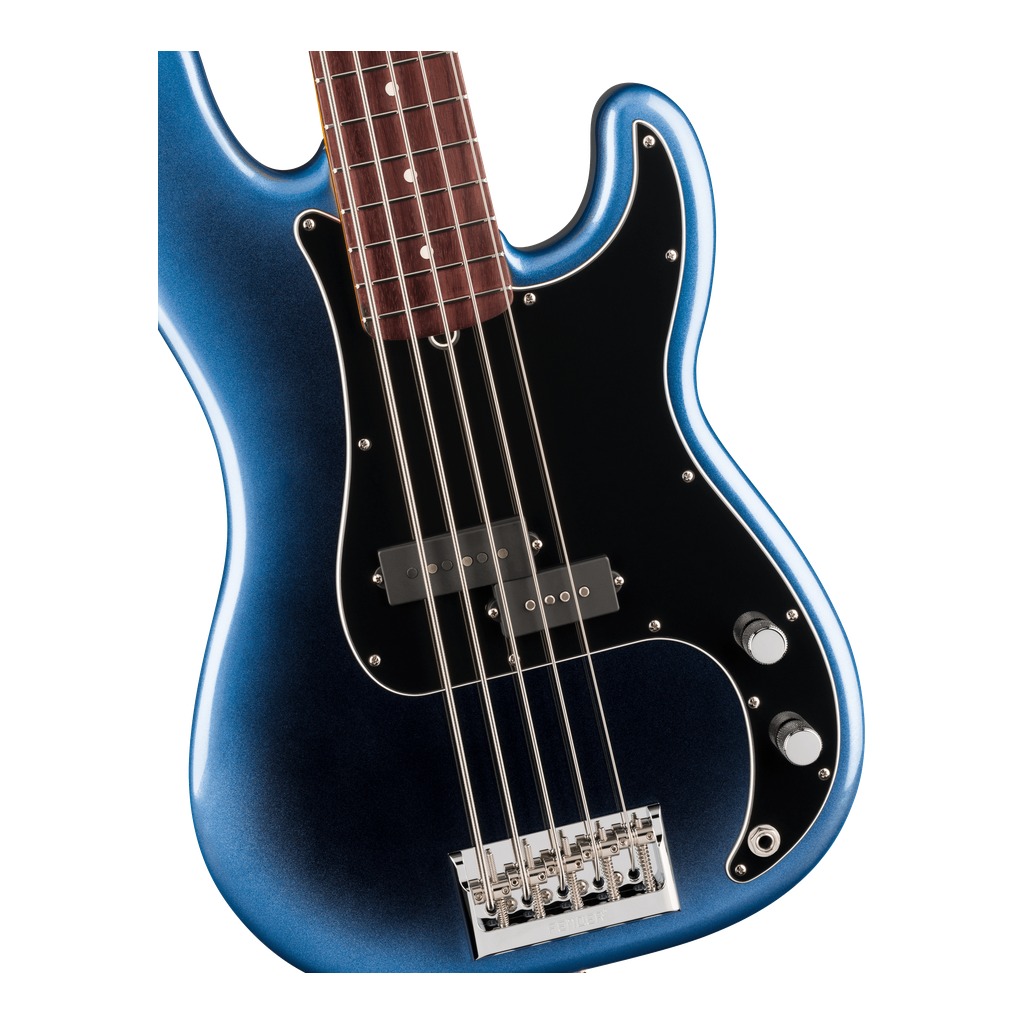 American Professional Precision Bass® V Rosewood Fingerboard - Dark Night - Image 4