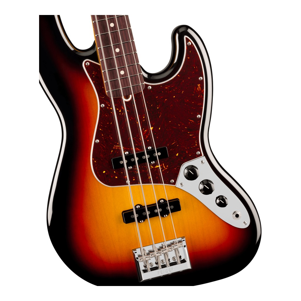 American Professional Jazz Bass® Rosewood Fingerboard - 3-Color Sunburst - Image 4