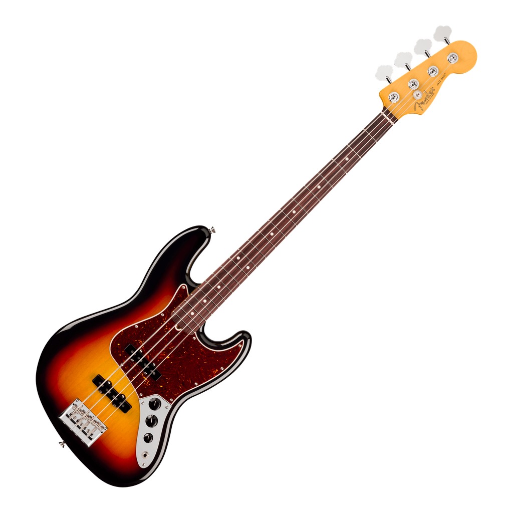 American Professional Jazz Bass® Rosewood Fingerboard - 3-Color Sunburst - Image 2