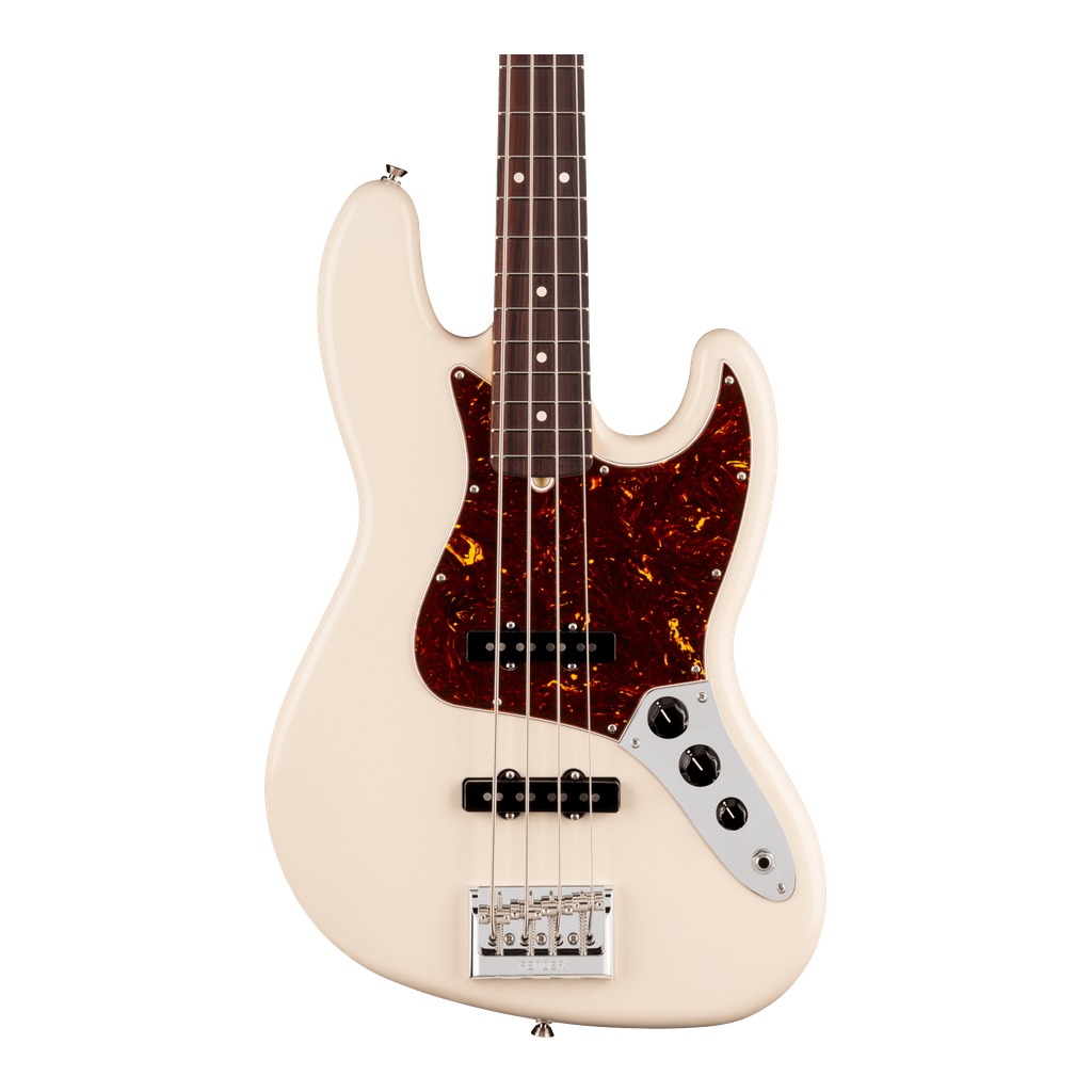 American Professional Jazz Bass® Rosewood Fingerboard - Olympic White