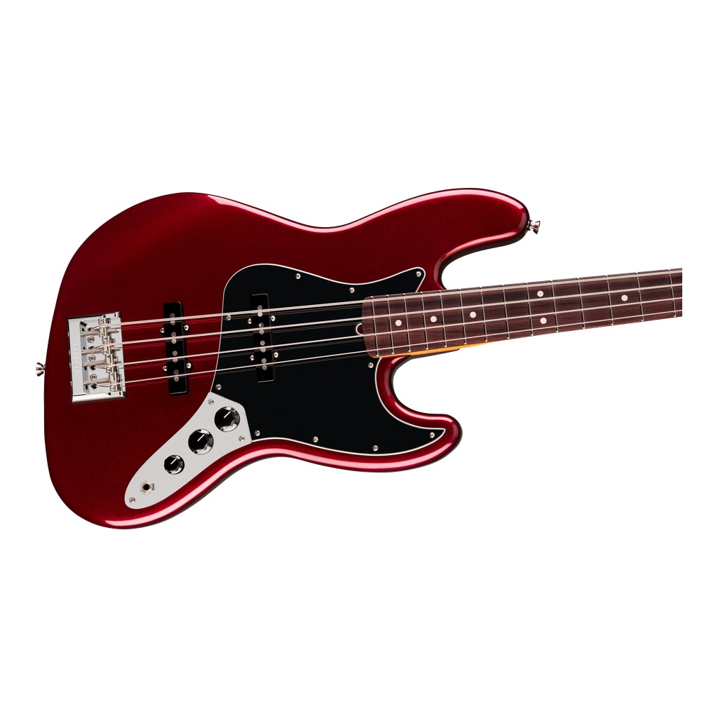American Professional Jazz Bass® Rosewood Fingerboard - Oxblood - Image 5