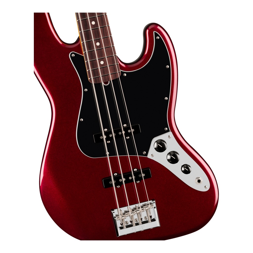 American Professional Jazz Bass® Rosewood Fingerboard - Oxblood - Image 4